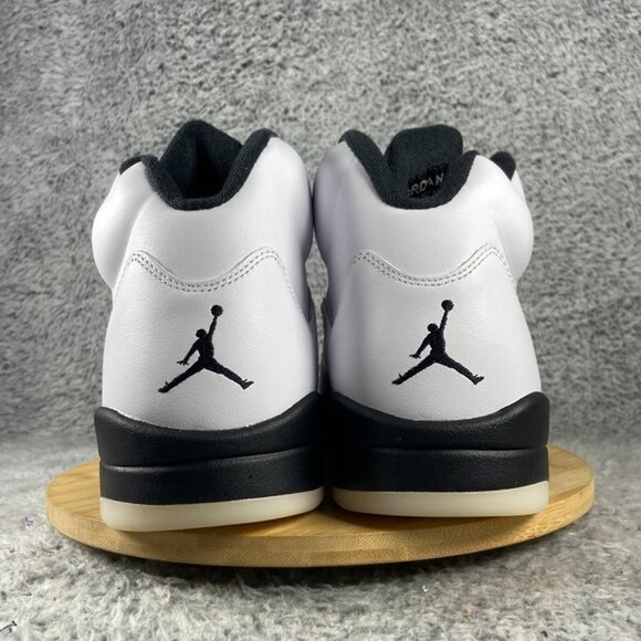 Air Jordan 5 Retro Reverse Metallic Size 16 Men White Black DD0587-110 main image 6